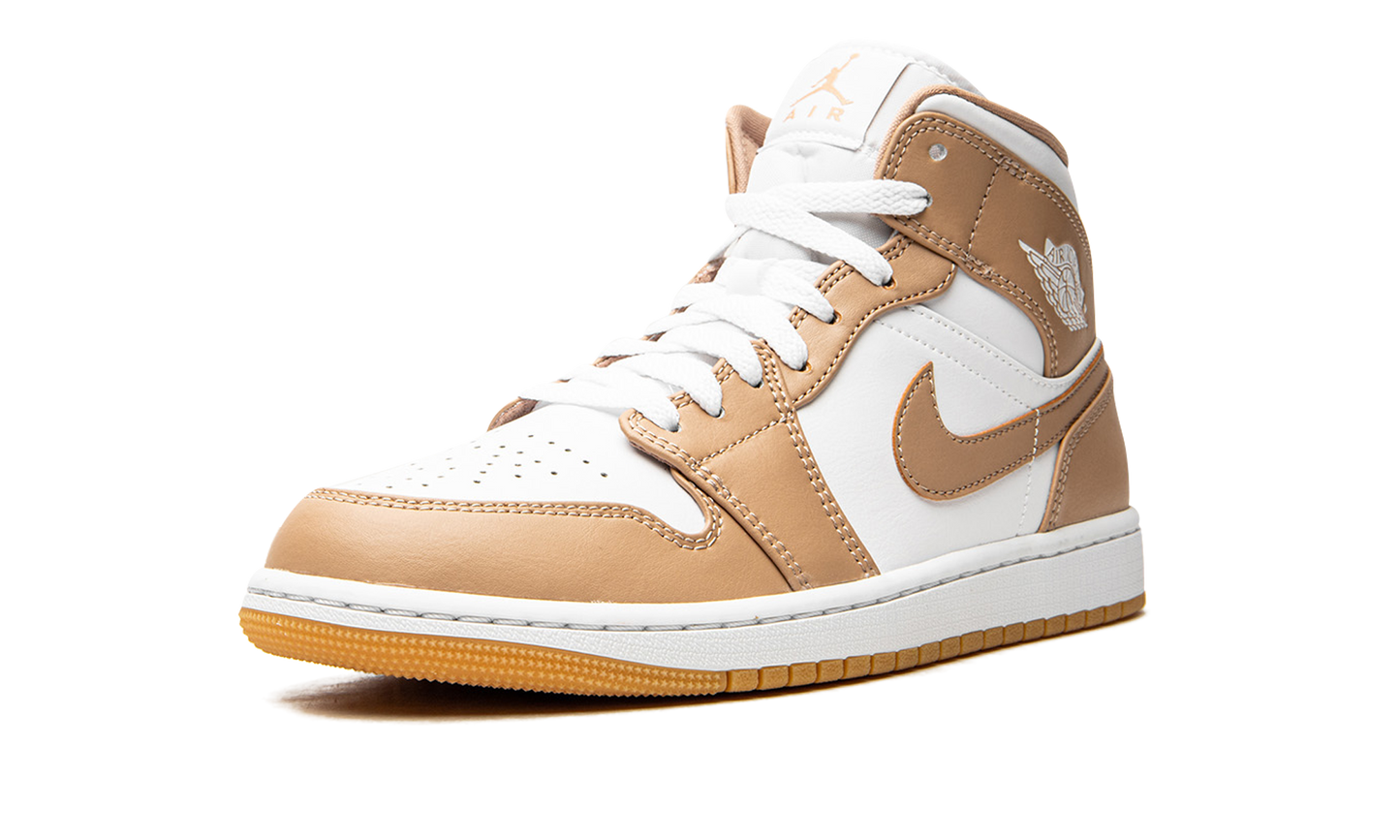 Air Jordan 1 Mid Tan Gum