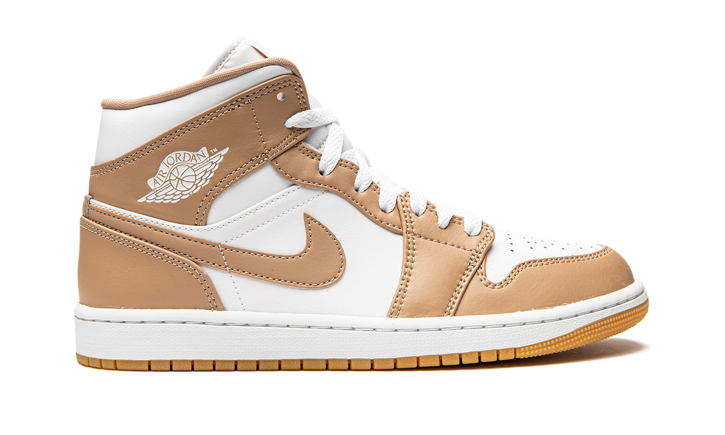 Air Jordan 1 Mid Tan Gum