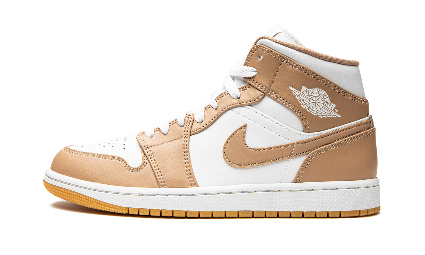 Air Jordan 1 Mid Tan Gum