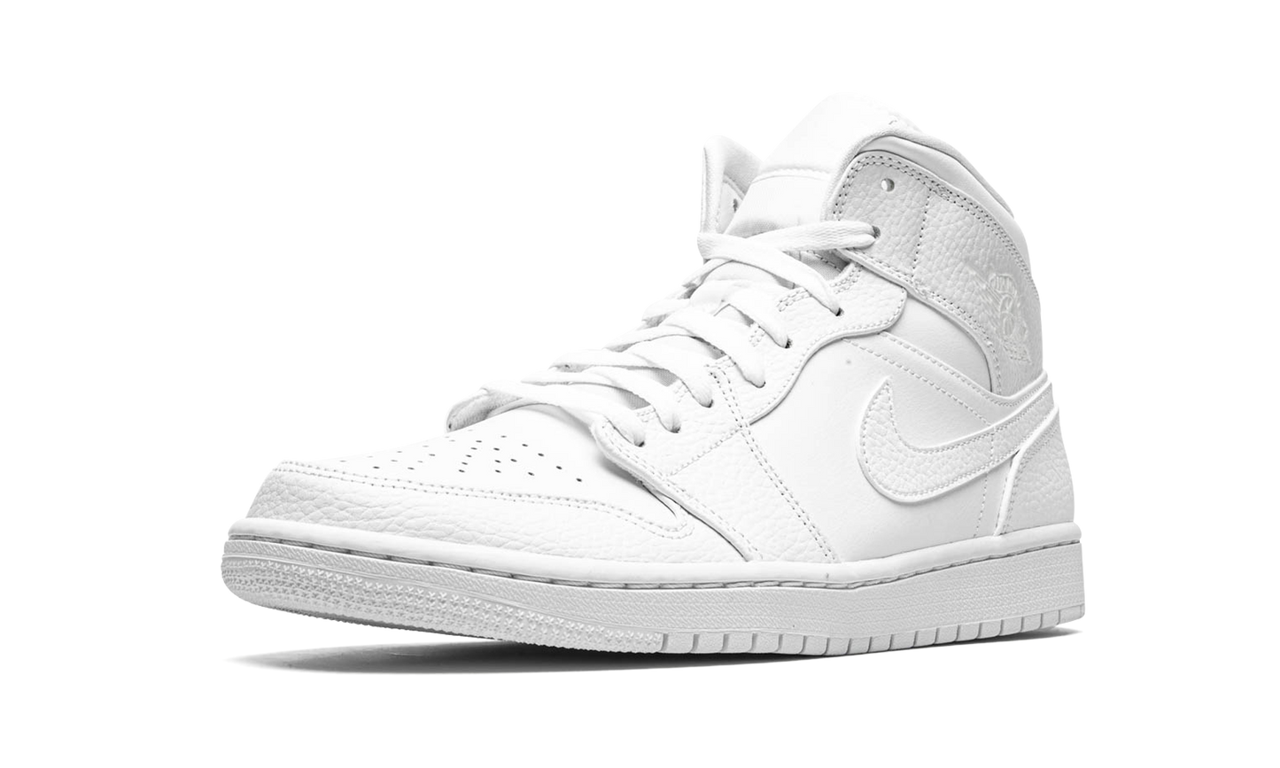 Air Jordan 1 Mid Triple White 2.0 (2020)