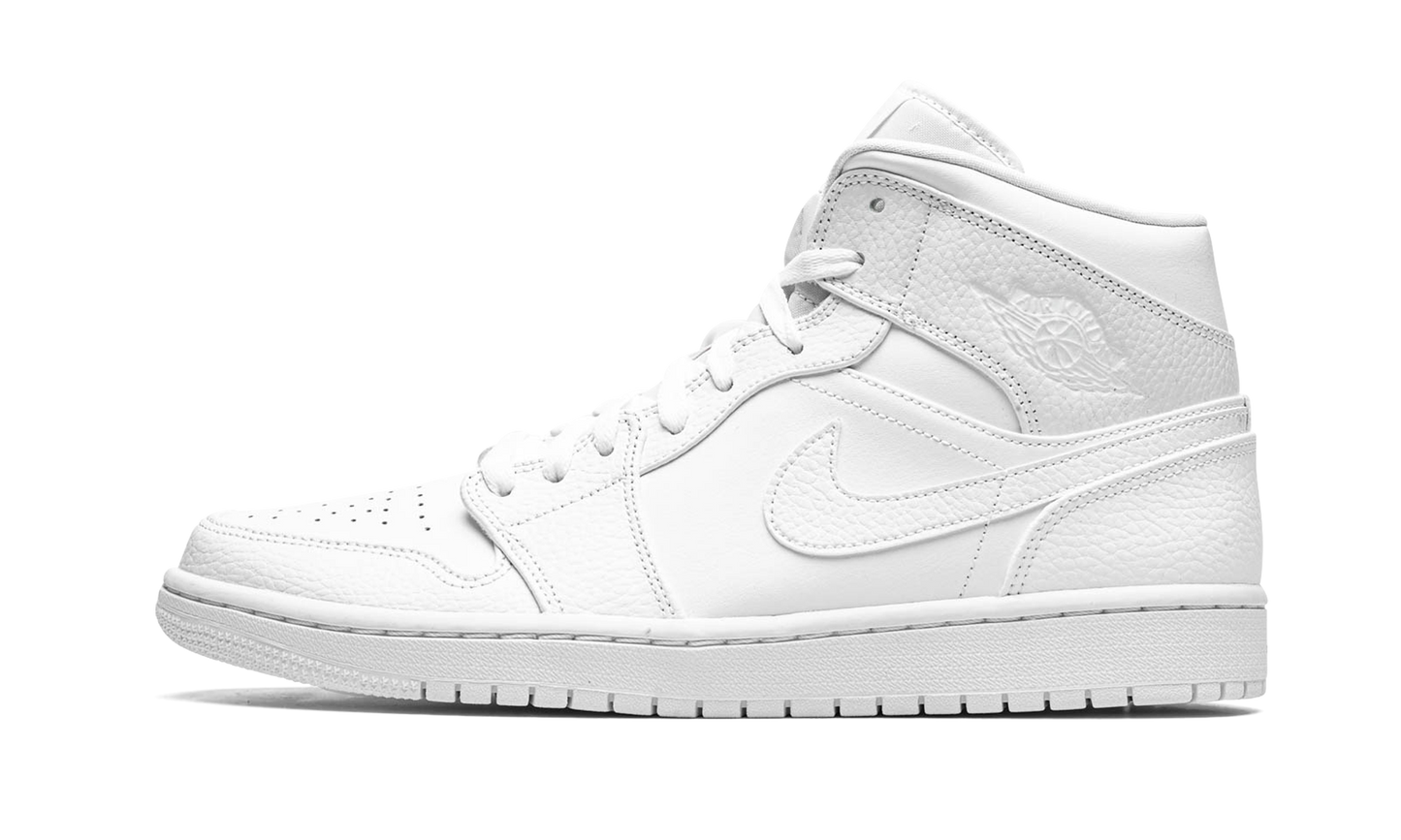 Air Jordan 1 Mid Triple White 2.0 (2020)