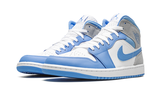 Air Jordan 1 Mid University Blue Grey