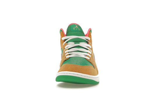 Air Jordan 1 Mid SE Wheat Watermelon