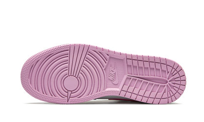 Air Jordan 1 Mid White Black Light Arctic Pink