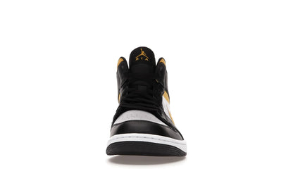 Air Jordan 1 Mid White Pollen Black
