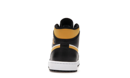 Air Jordan 1 Mid White Pollen Black