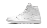 Air Jordan 1 Mid White Snakeskin