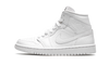 Air Jordan 1 Mid White Snakeskin
