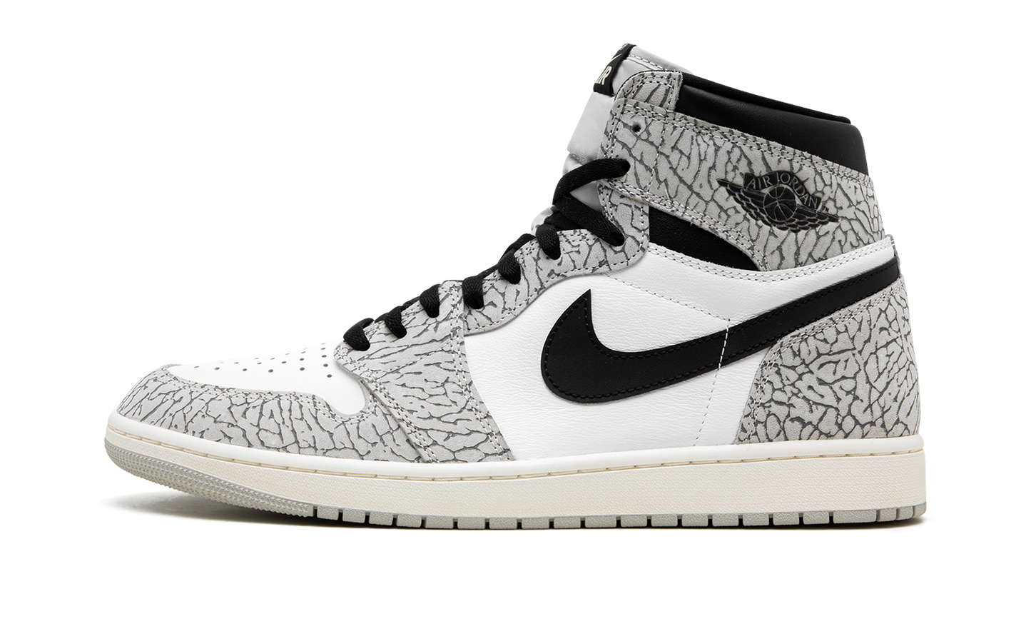 Air Jordan 1 Retro High OG White Cement