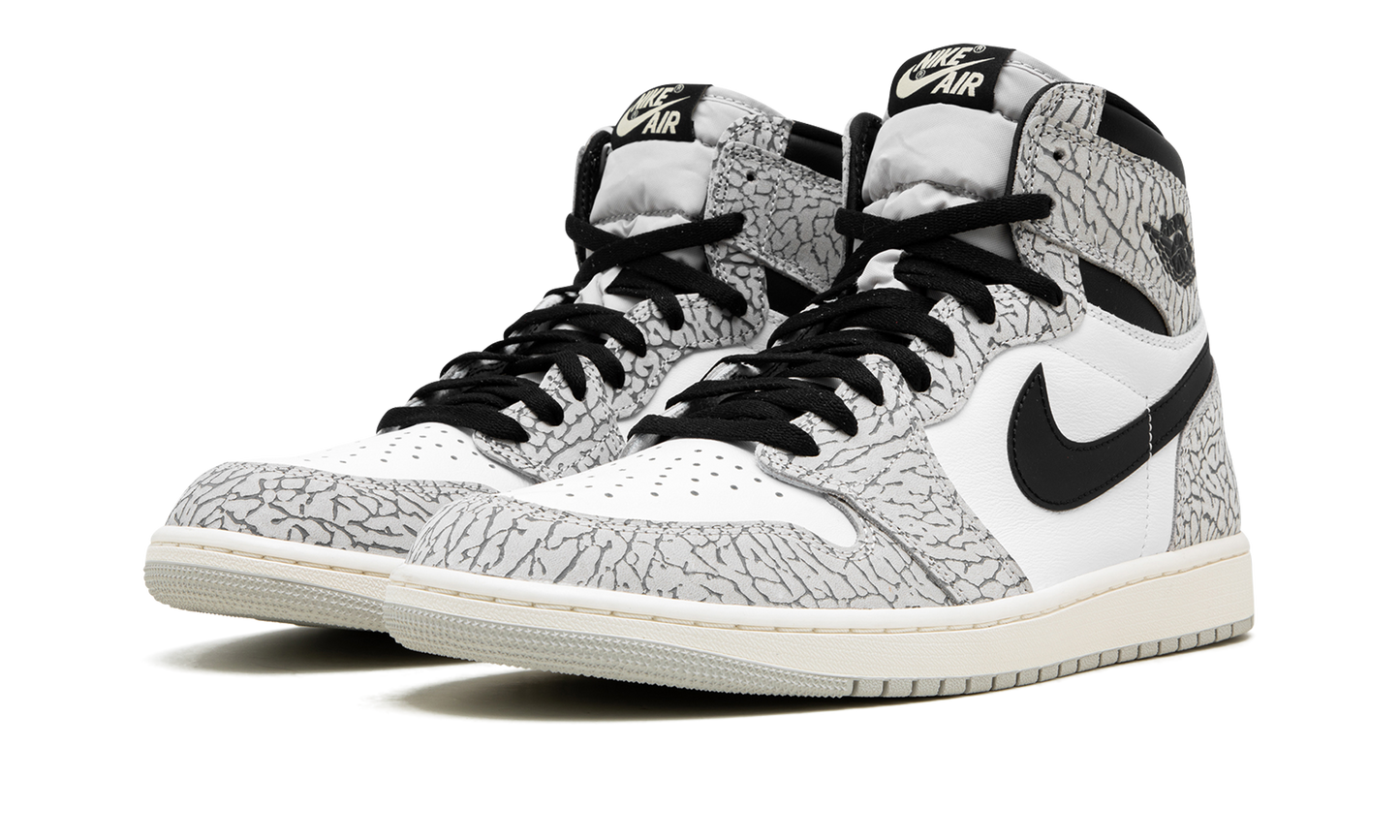 Air Jordan 1 Retro High OG White Cement