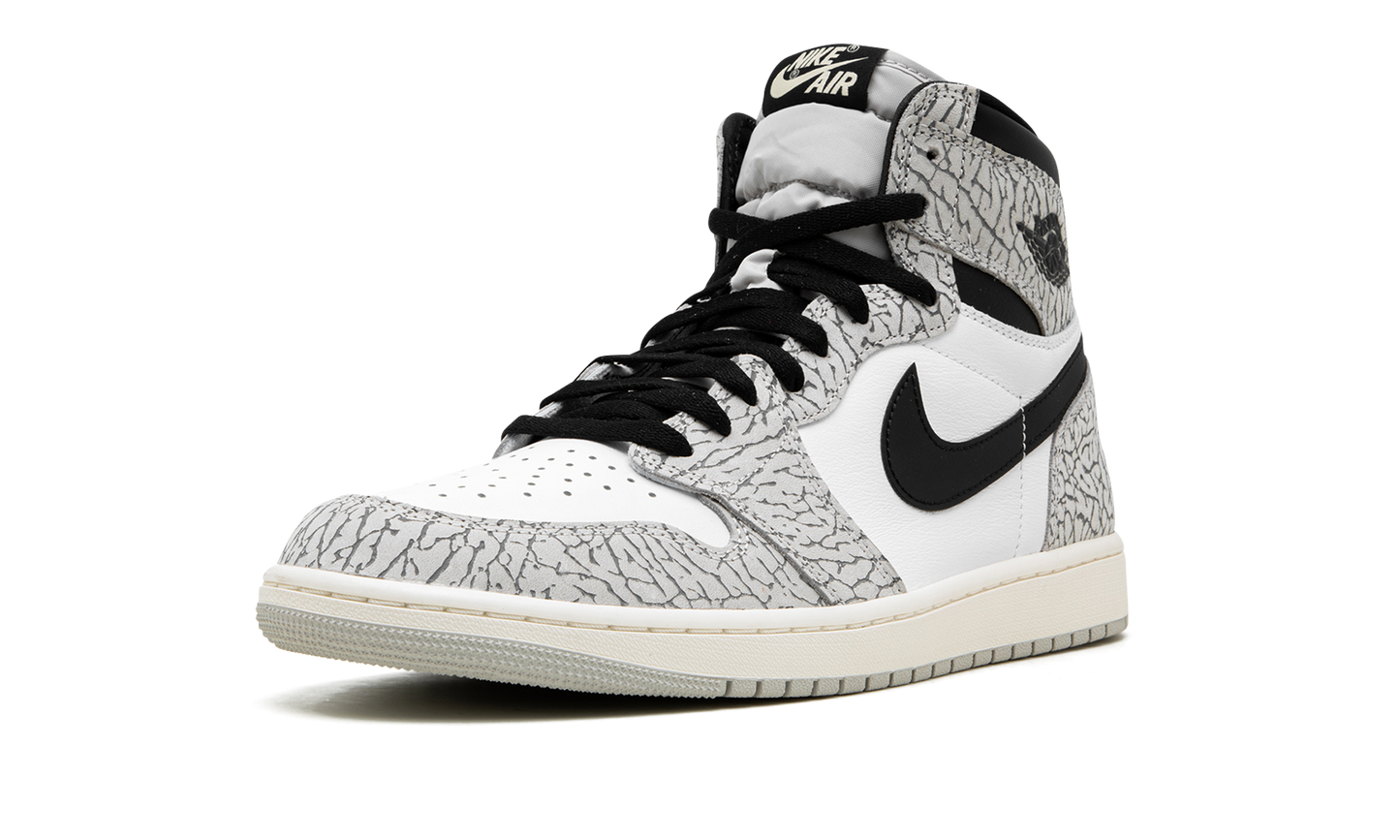 Air Jordan 1 Retro High OG White Cement