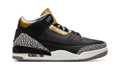 Air Jordan 3 Retro Black Cement Gold