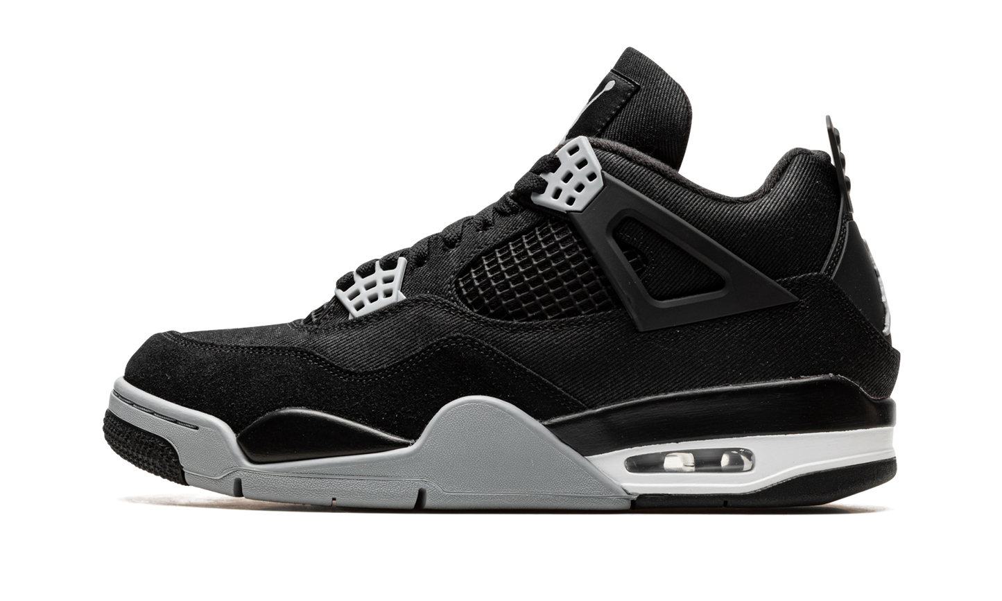 Air Jordan 4 Retro SE Black Canvas