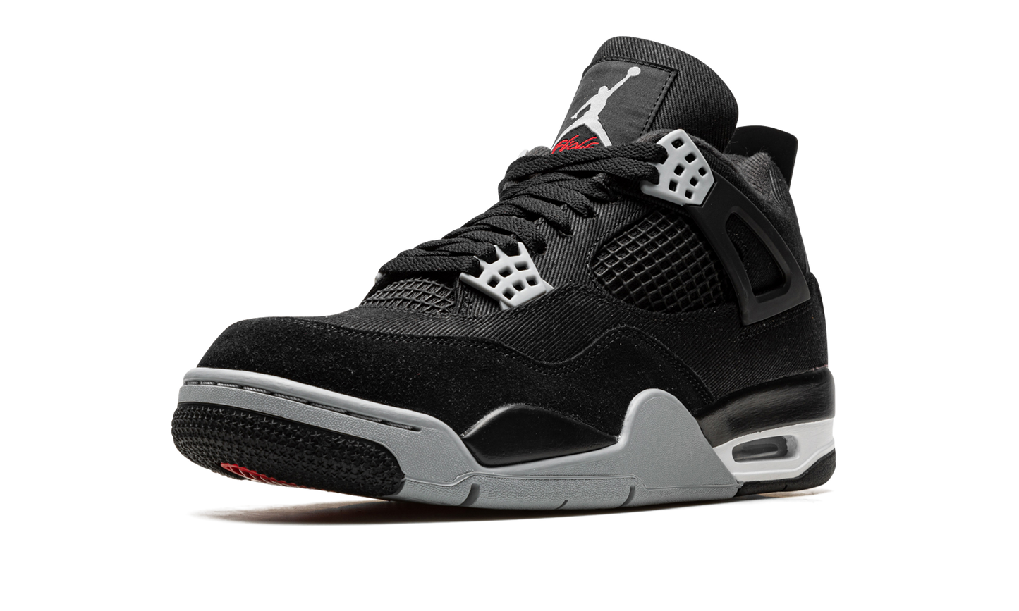 Air Jordan 4 Retro SE Black Canvas
