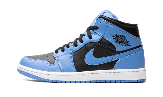 Air Jordan 1 Mid University Blue Black