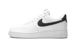 Nike Air Force 1 Low '07 White Black Pebbled Leather