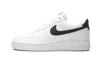 Nike Air Force 1 Low '07 White Black Pebbled Leather
