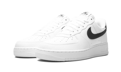 Nike Air Force 1 Low '07 White Black Pebbled Leather