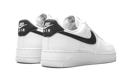 Nike Air Force 1 Low '07 White Black Pebbled Leather