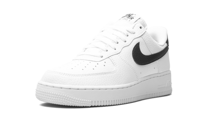 Nike Air Force 1 Low '07 White Black Pebbled Leather