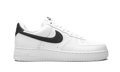 Nike Air Force 1 Low '07 White Black Pebbled Leather