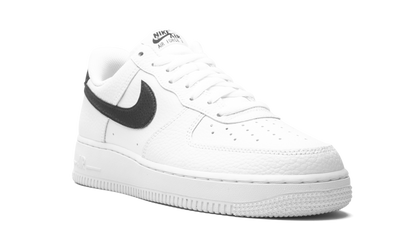 Nike Air Force 1 Low '07 White Black Pebbled Leather