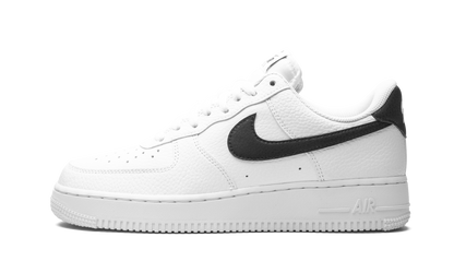 Nike Air Force 1 Low '07 White Black Pebbled Leather