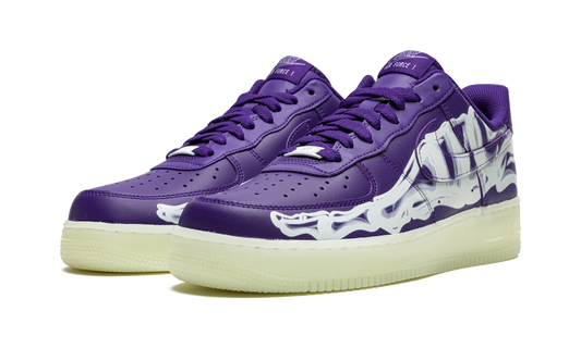 Nike Air Force 1 Low '07 QS Purple Skeleton Halloween (2021)