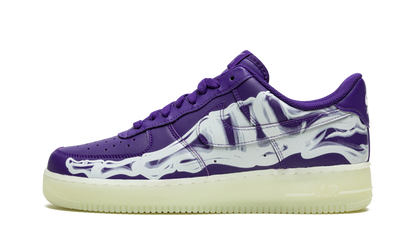 Nike Air Force 1 Low '07 QS Purple Skeleton Halloween (2021)