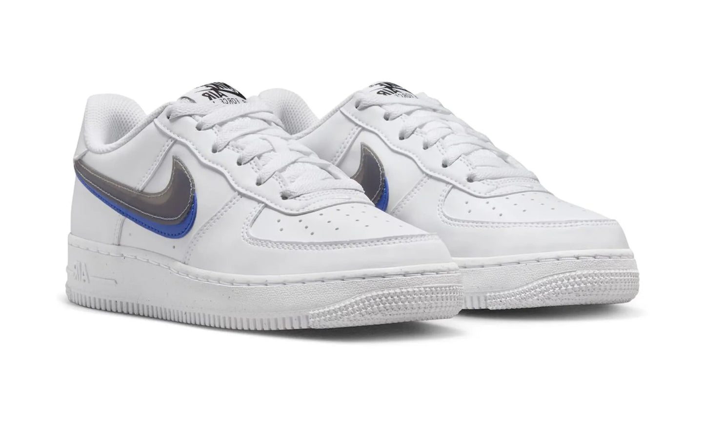 Nike Air Force 1 Low Impact Next Nature Double Swoosh White Black Blue