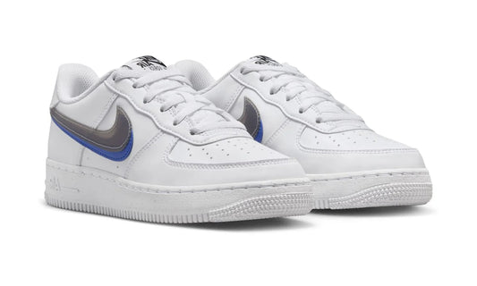 Nike Air Force 1 Low Impact Next Nature Double Swoosh White Black Blue