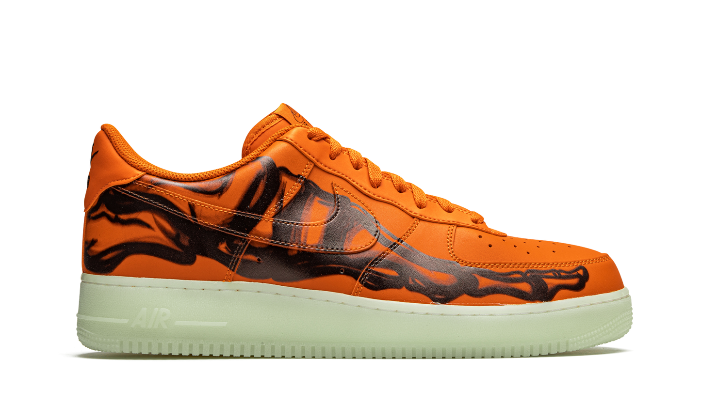 Nike Air Force 1 Low Orange Skeleton Halloween (2020)