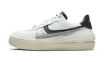Nike Air Force 1 PLT.AF.ORM White Metallic Silver Black