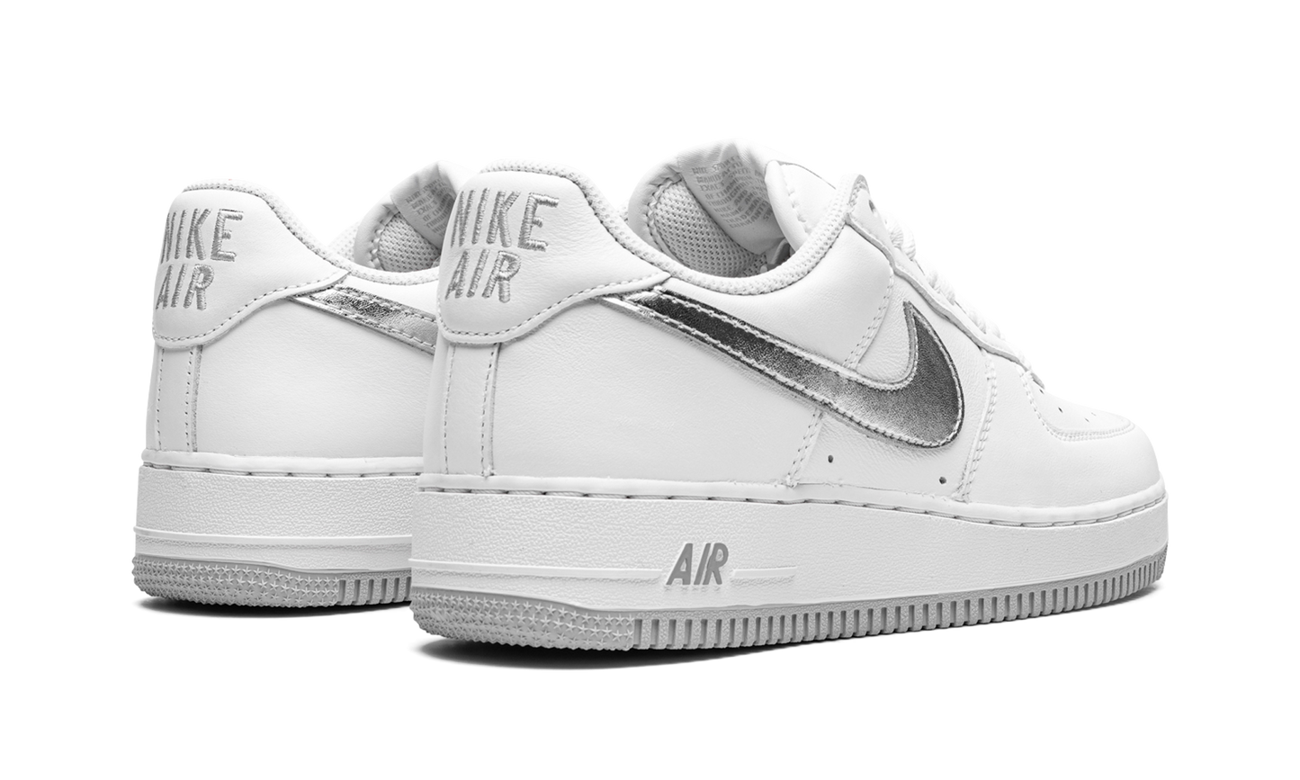Nike Air Force 1 '07 Low Color of the Month White Metallic Silver