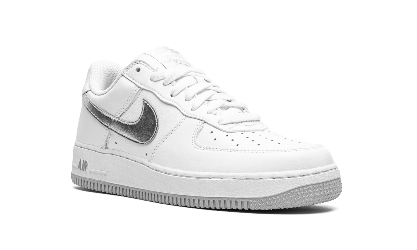 Nike Air Force 1 '07 Low Color of the Month White Metallic Silver