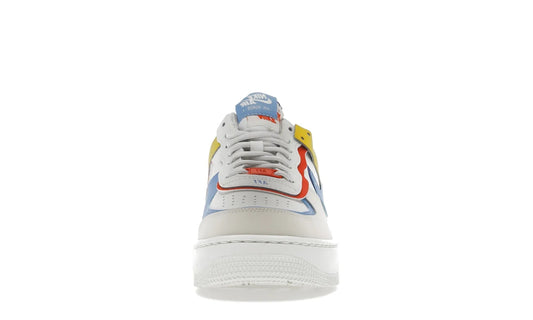 Nike Air Force 1 Low Shadow Sail Game Royal Rush Orange University Blue
