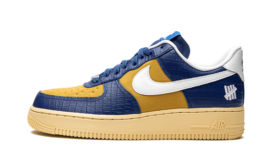 Nike Air Force 1 Low SP Undefeated 5 On It Blue Yellow Croc