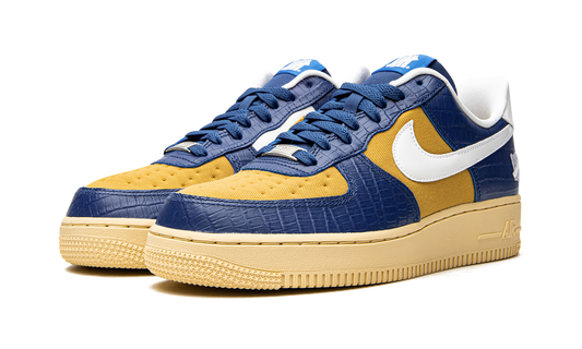 Nike Air Force 1 Low SP Undefeated 5 On It Blue Yellow Croc