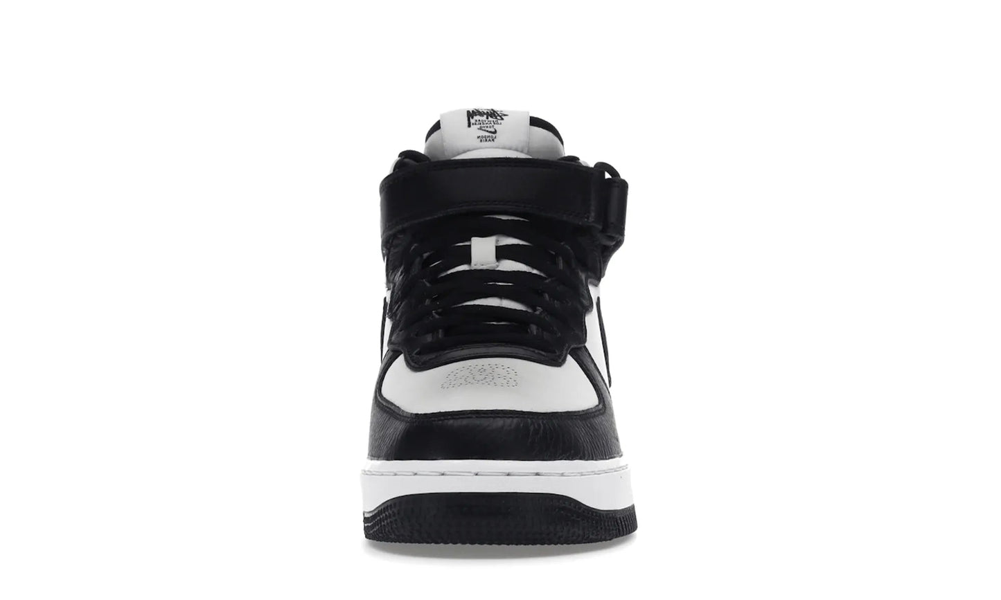 Nike Air Force 1 Mid Stussy Light Bone Black