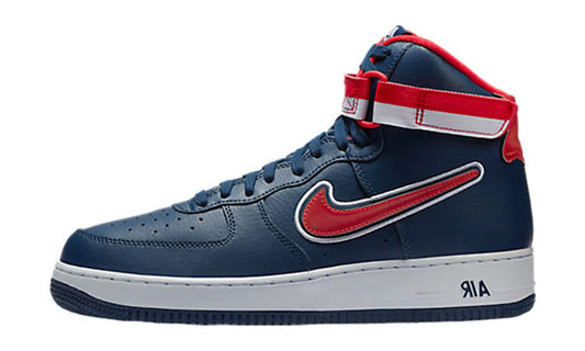 Nike Air Force 1 High Sport NBA Midnight Navy University Red