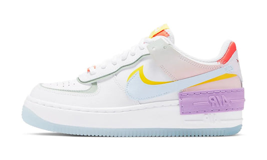 Nike Air Force 1 Low Shadow White Hydrogen Blue Purple