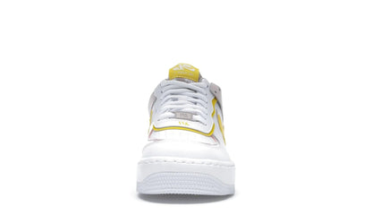 Nike Air Force 1 Low Shadow White Barely Rose Speed Yellow