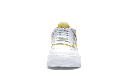 Nike Air Force 1 Low Shadow White Barely Rose Speed Yellow