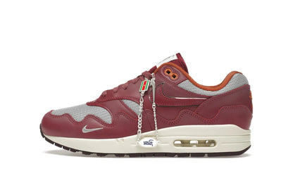 Nike Air Max 1 Patta Waves Rush Maroon (with Bracelet)