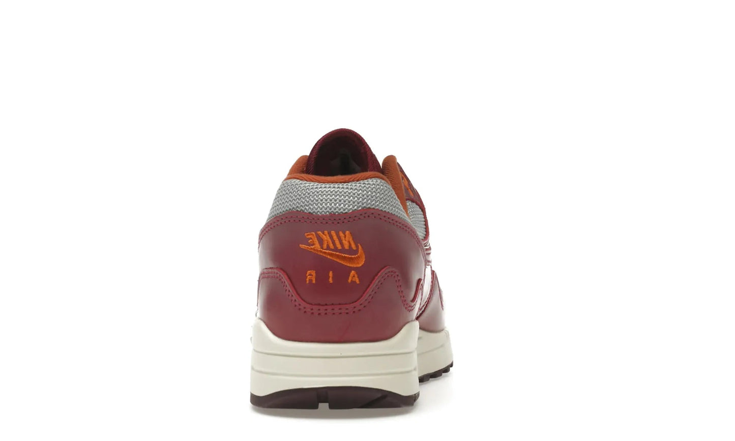 Nike Air Max 1 Patta Waves Rush Maroon (with Bracelet)