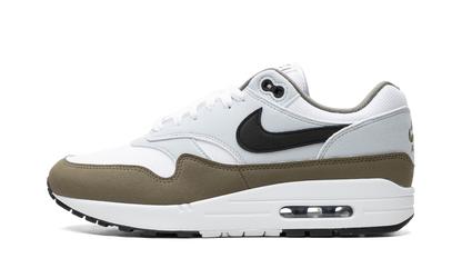 Nike Air Max 1 White Black Medium Olive