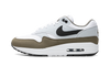 Nike Air Max 1 White Black Medium Olive