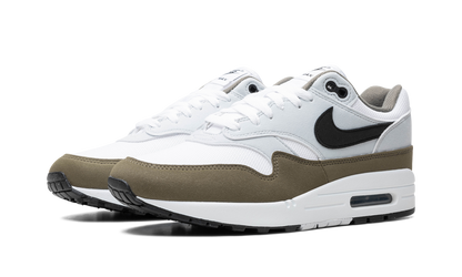 Nike Air Max 1 White Black Medium Olive