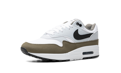 Nike Air Max 1 White Black Medium Olive