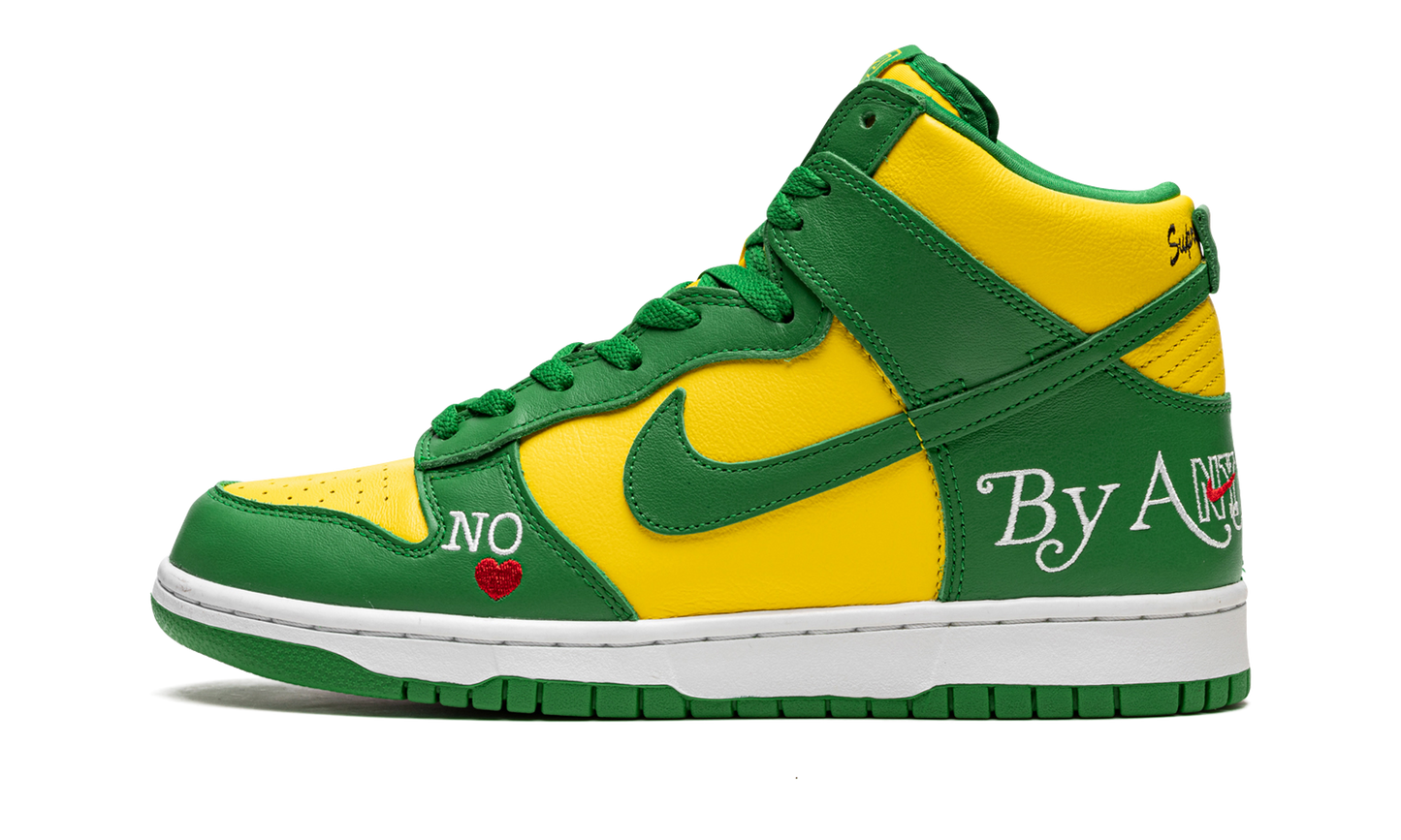Nike SB Dunk High Supreme By Any Means Brazil